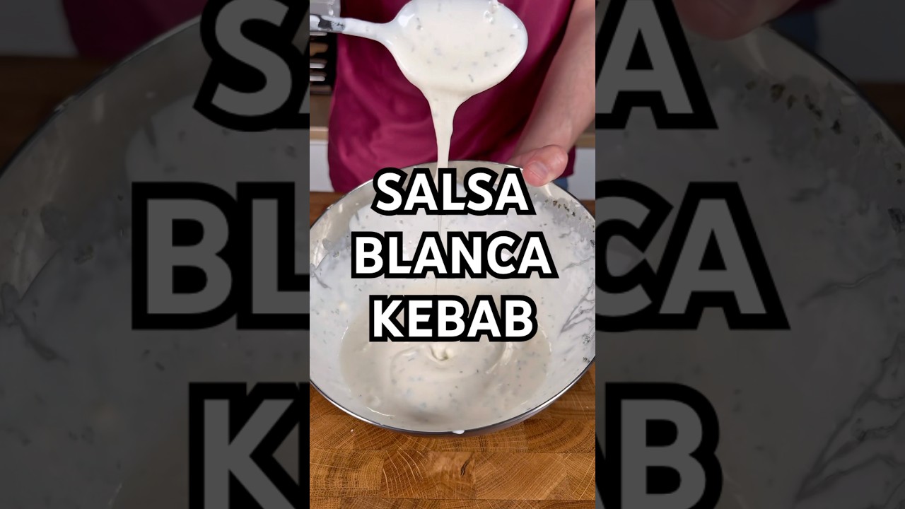 Salsa Blanca Kebab 🌯🫙 @victor_prous  #kebab #salsablanca #kebabs #receta #lakhocina