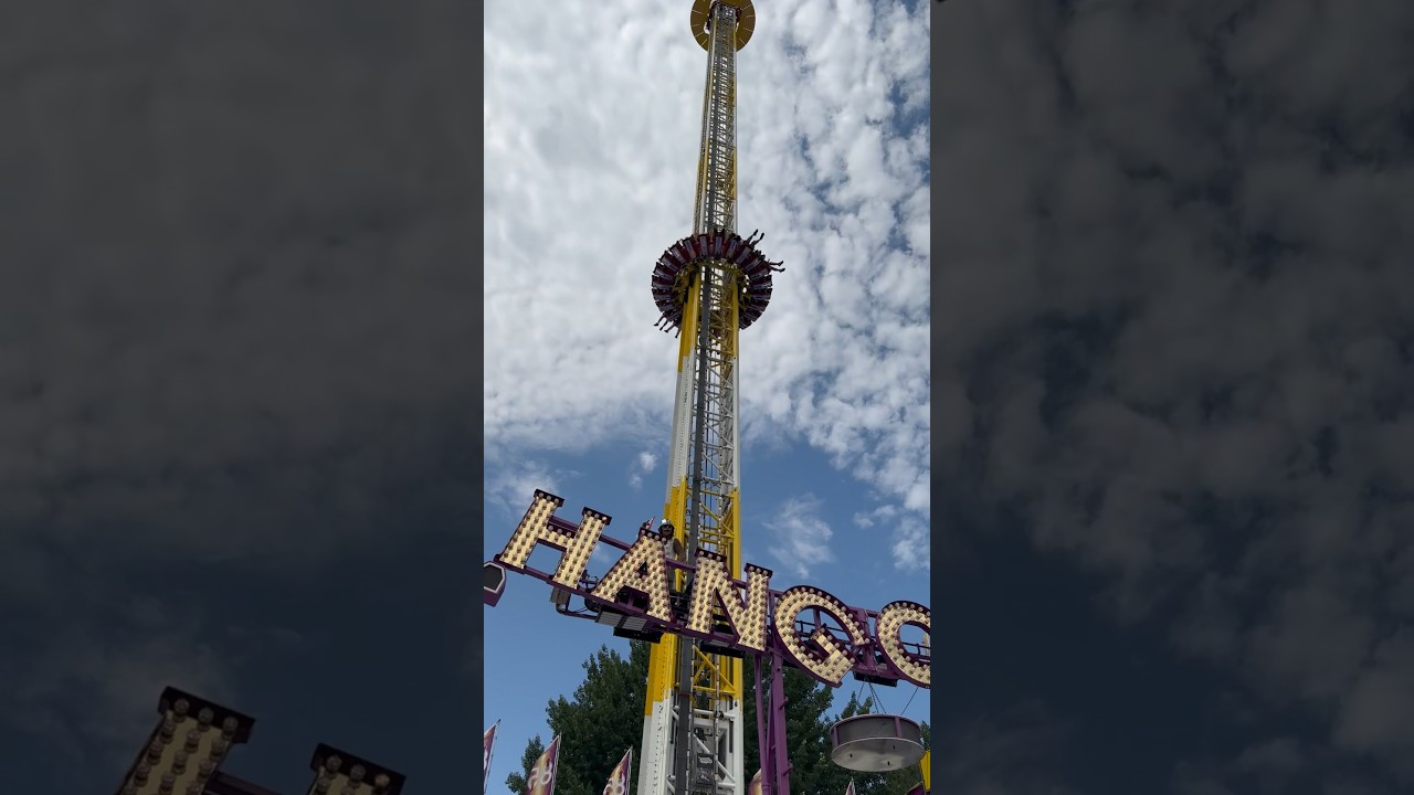 FREIER FALL aus 85 Metern H&ouml;he! - Hangover Tower Rheinkirmes D&uuml;sseldorf 2023 #Tower #Freierfall #POV