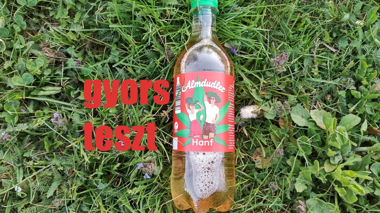 &Uuml;d&iacute;tőital gyorsteszt: Almdudler Hanf