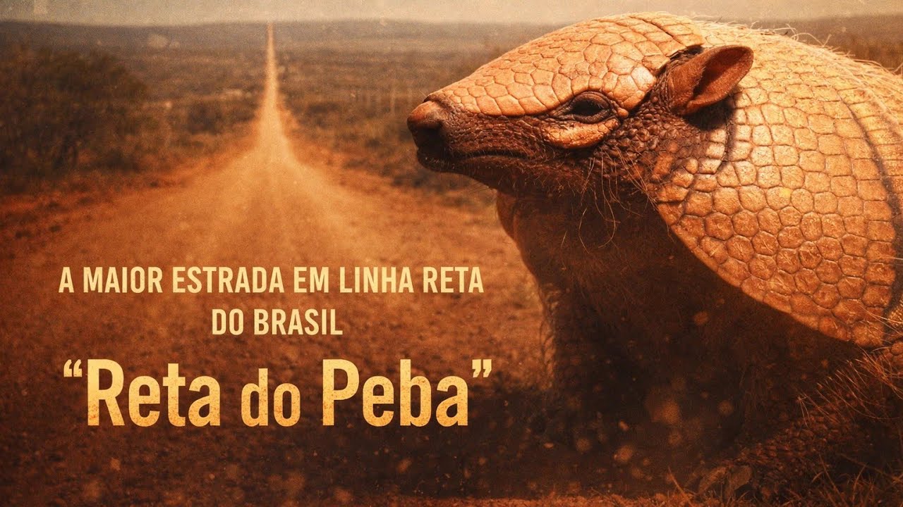 A MAIOR ESTRADA EM LINHA RETA DO BRASIL 