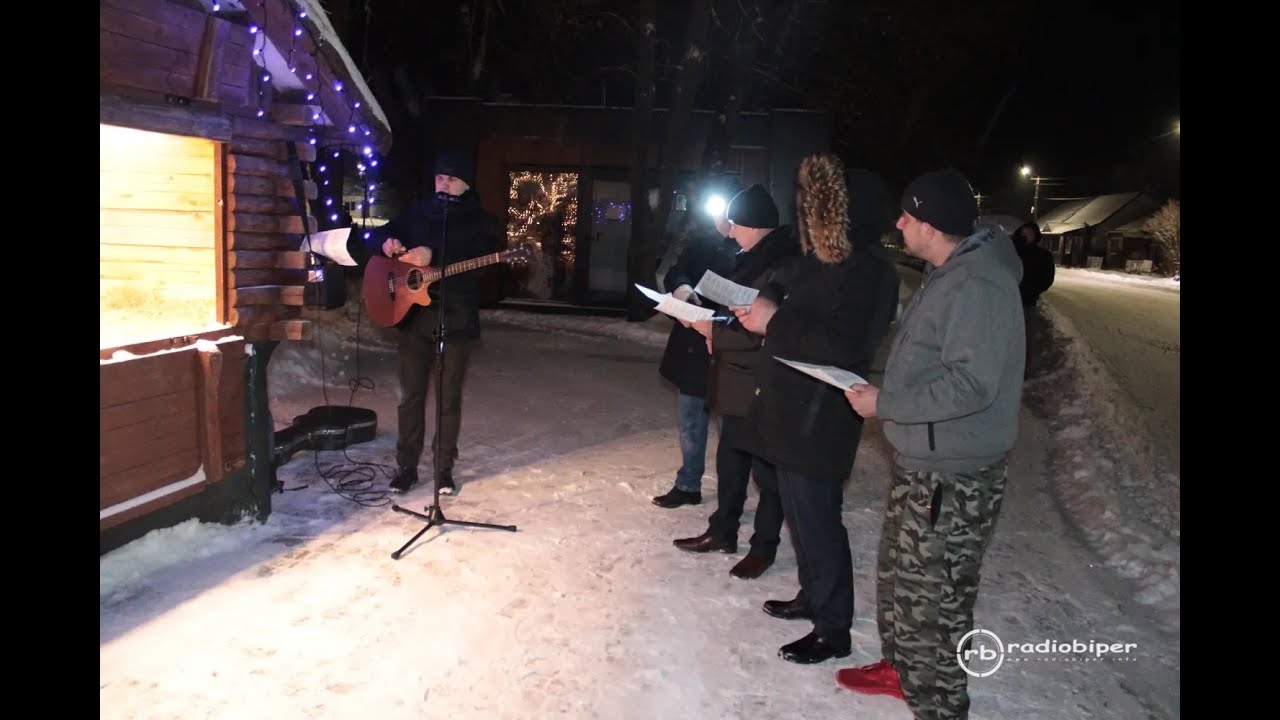 Gmina Łomazy kolędowała przy szopce