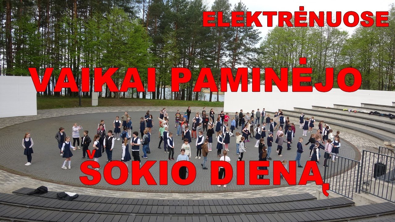 Šokio dieną minėjo Elektrėnų pradinė mokykla