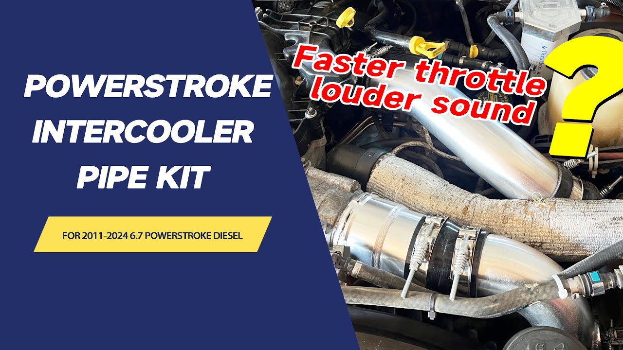 Stock vs Spelab Intercooler Piping on F250 – Install & Comparison