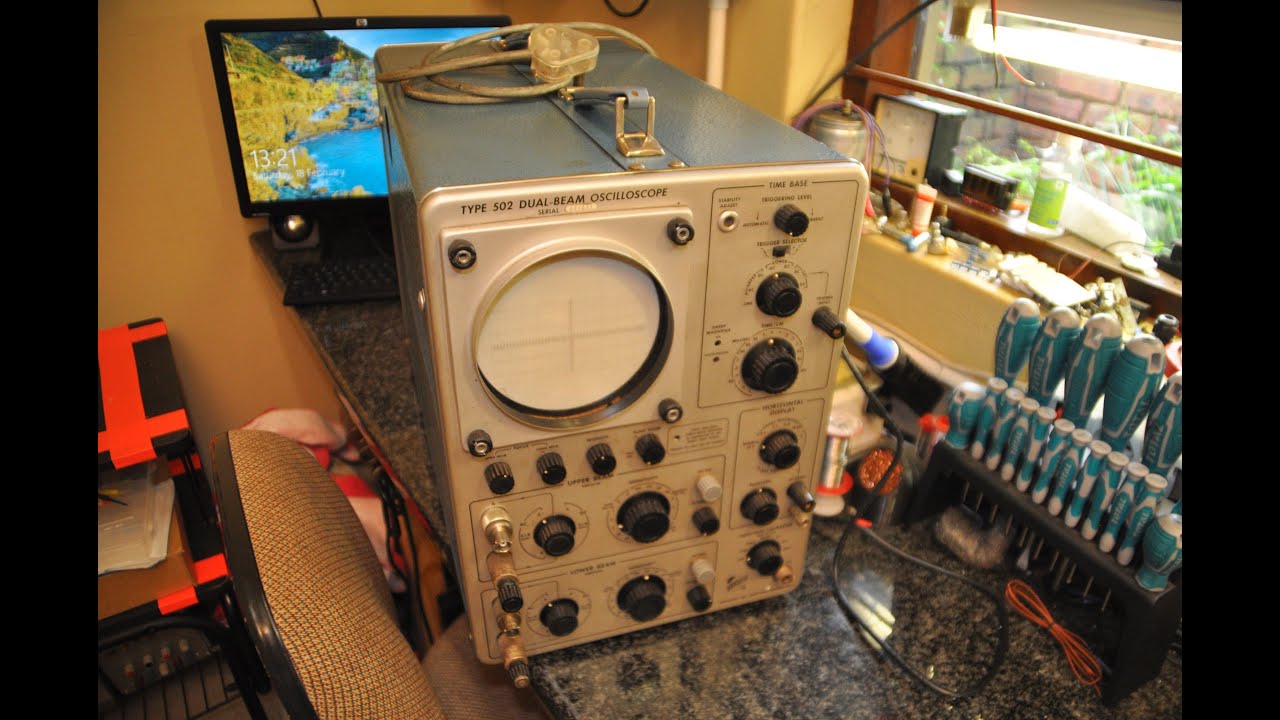 Vintage Tektronix Oscilloscope Restoration