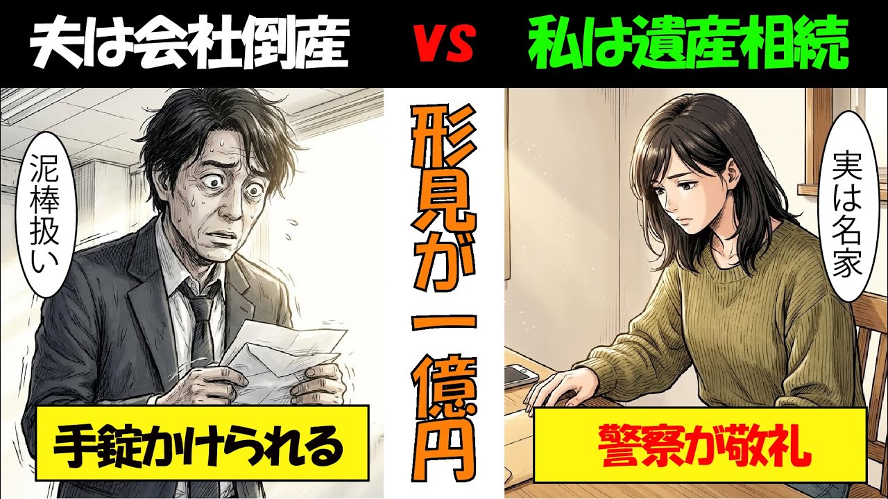 【漫画】義母は「母の形見」を盗品だと決めつけ、警察に通報した。しかし、駆けつけた警視正はその宝石の裏側を見た途端、顔面蒼白になり、震える手で敬礼をした――。「こ、これは西園寺家の家紋……！」
