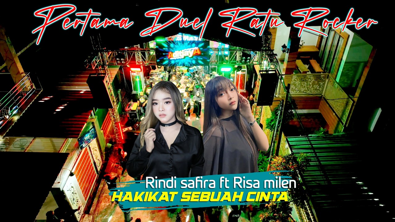Pertama Duel Ratu Rocker ( Rindi Safira Ft Risa Milen ) ADmaja Music Keri | Margo Mulyo Production