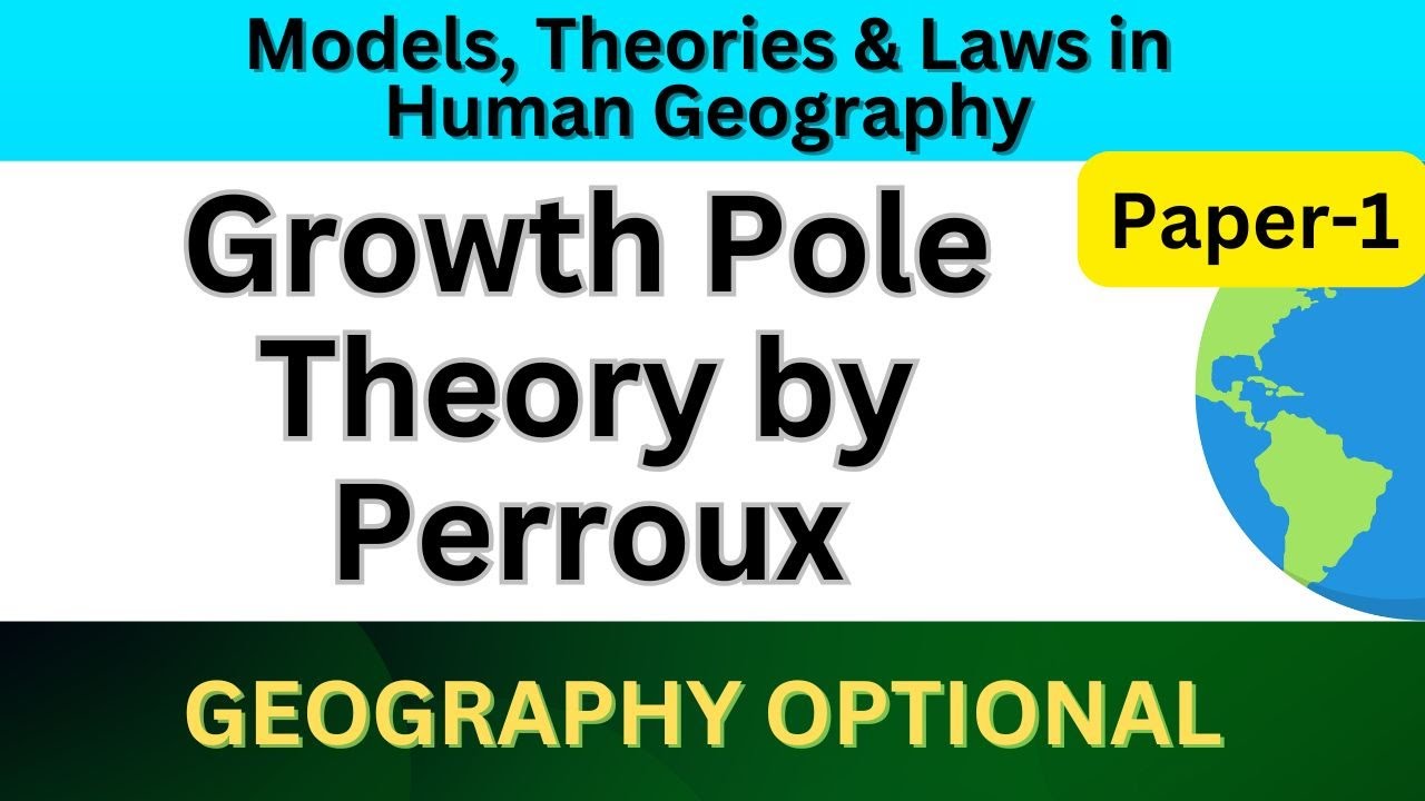 Growth Pole Theory by Perroux | Perroux & Boudeville | UPSC Geography optional lecture #upsc #cse