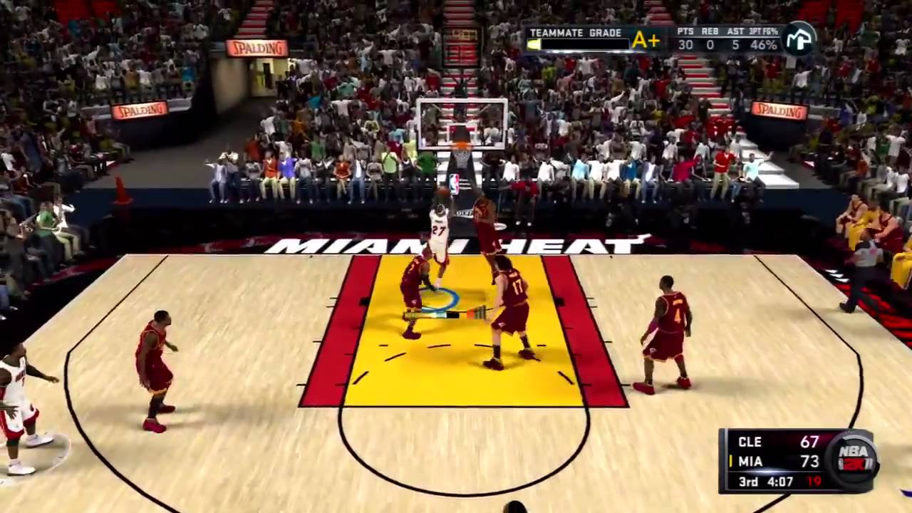 NBA 2K11 My Player - 1st Playoff Game