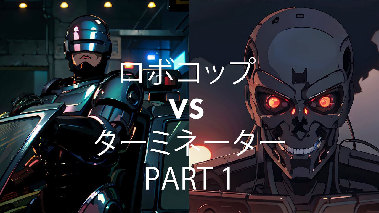 Robocop VS Terminator as an Anime - Part 1 (Original Story)