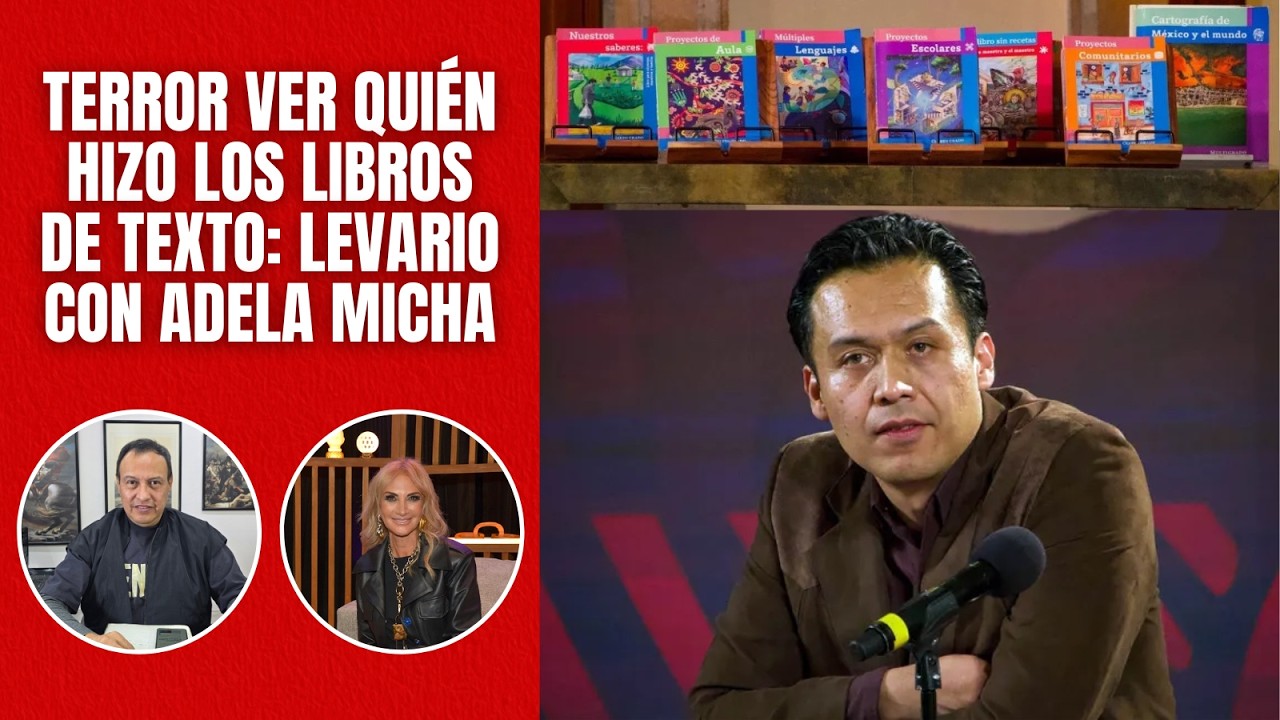 Da terror ver en manos de quien estuvieron los libros de texto: charla con Adela Micha