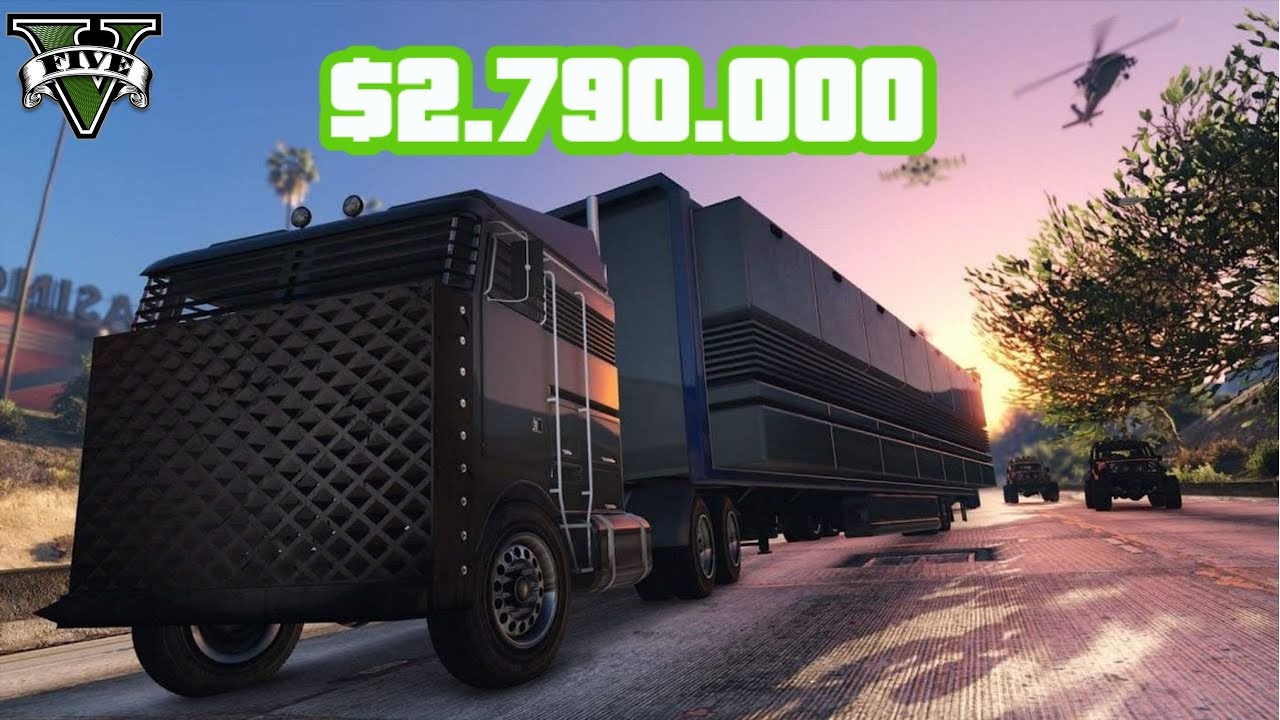 2.790.000$ TIR VE GÖREVLERİ - GTA 5 ONLINE
