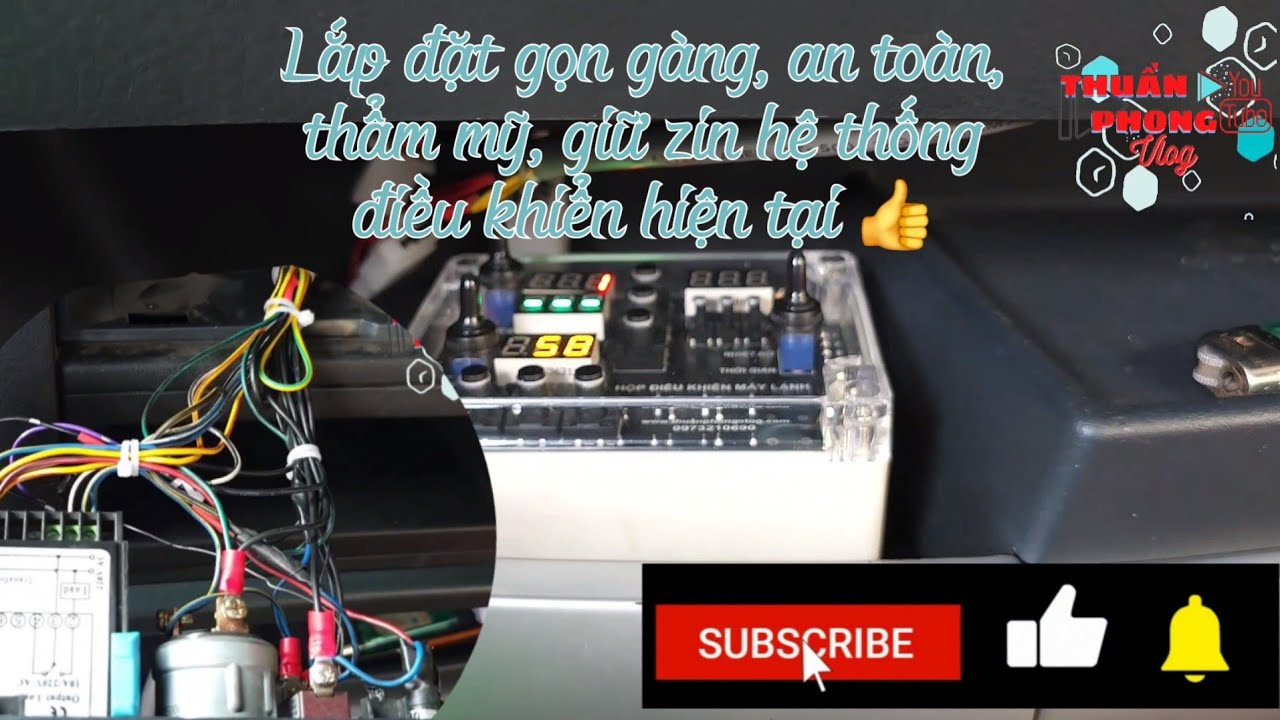 Chia sẻ thực tế quá trình lắp đặt và các chức năng của Hộp điều khiển máy lạnh- TPVlog