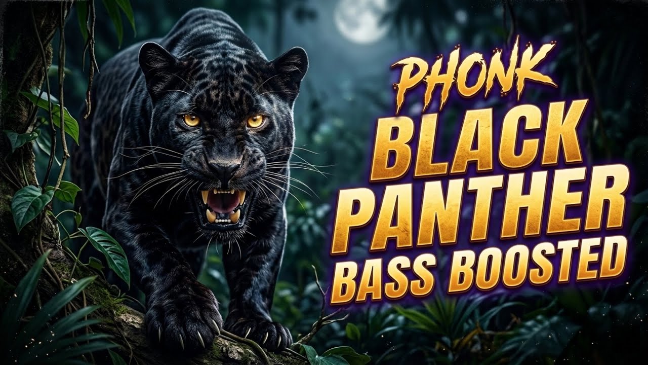 BASS BOOSTED PHONK⚡ | ULTIMATE BASS BOOSTED PHONK 🔊 | Black Panther | #TRENDING #VIRAL #NEW #PHONK 