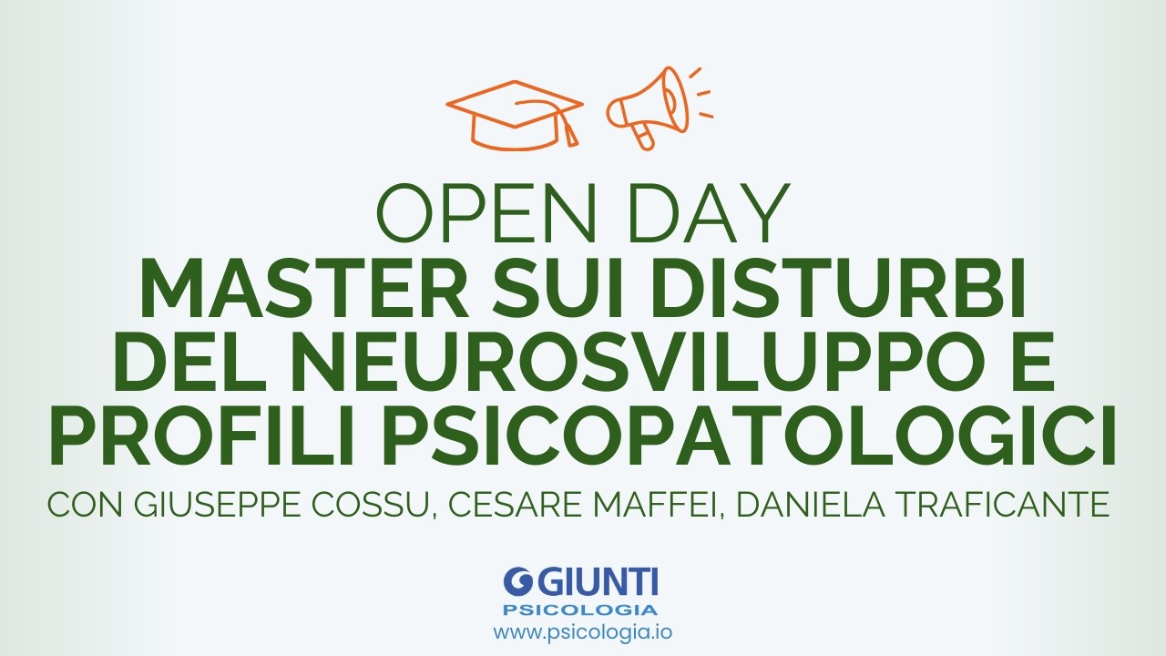 Disturbi del Neurosviluppo: scopri il Master di Giunti Psicologia.io!
