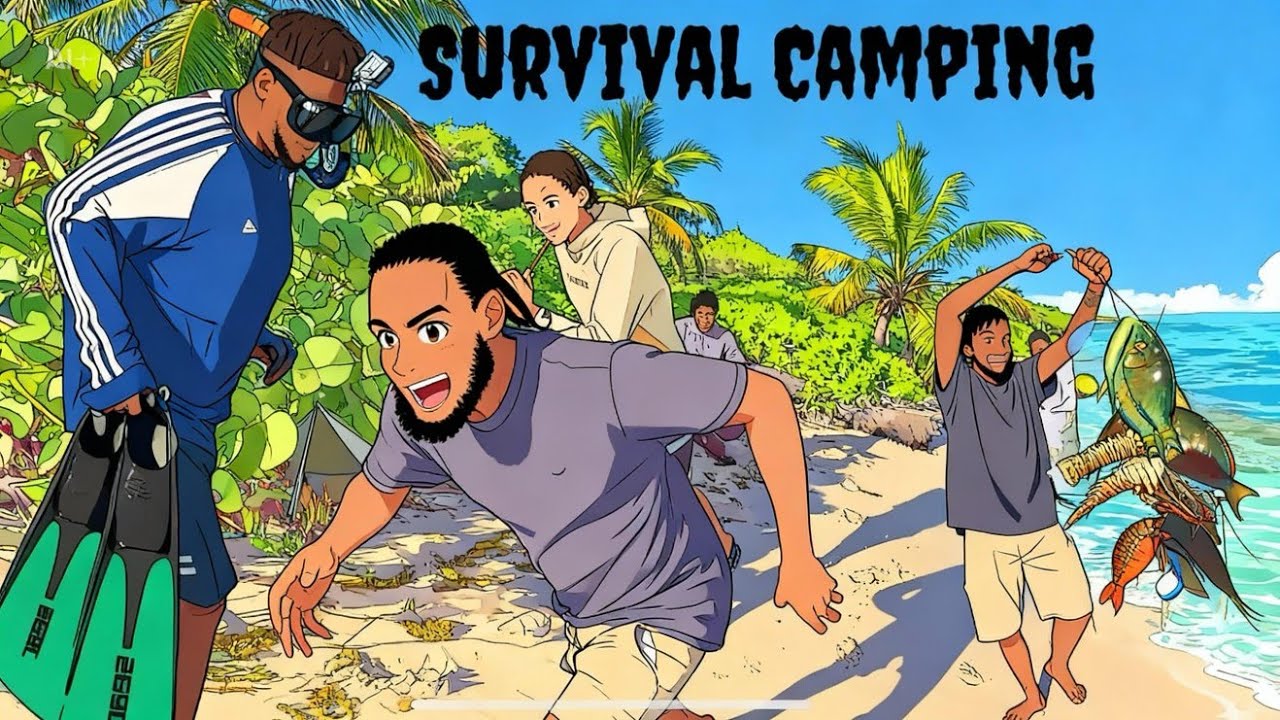 Arrived Late, Ate Like Kings Survival Challenge​#SurvivalCamping #Spearfishing #Fasting #OutdoorLife
