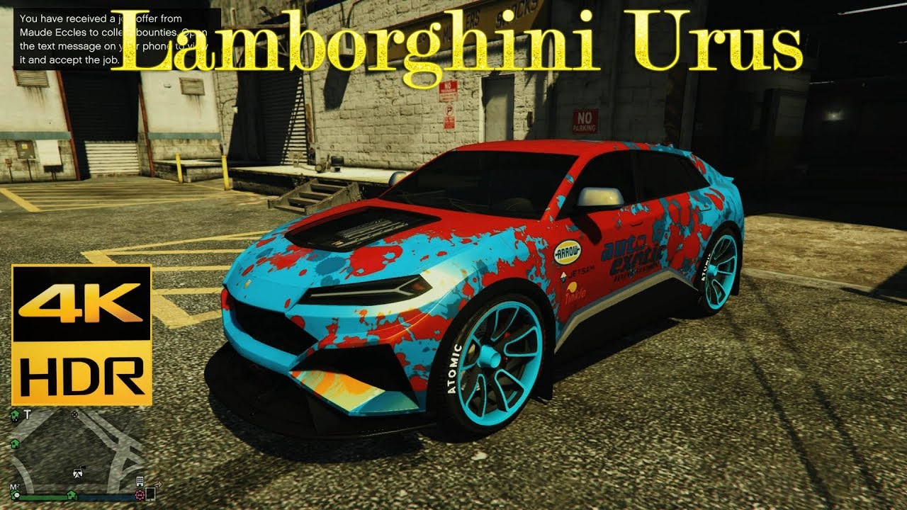 Lamborghini URUS - Fastest SUV IN GTA 5 ONLINE 4K  Vehicle Customization - Pegassi Toros and Review