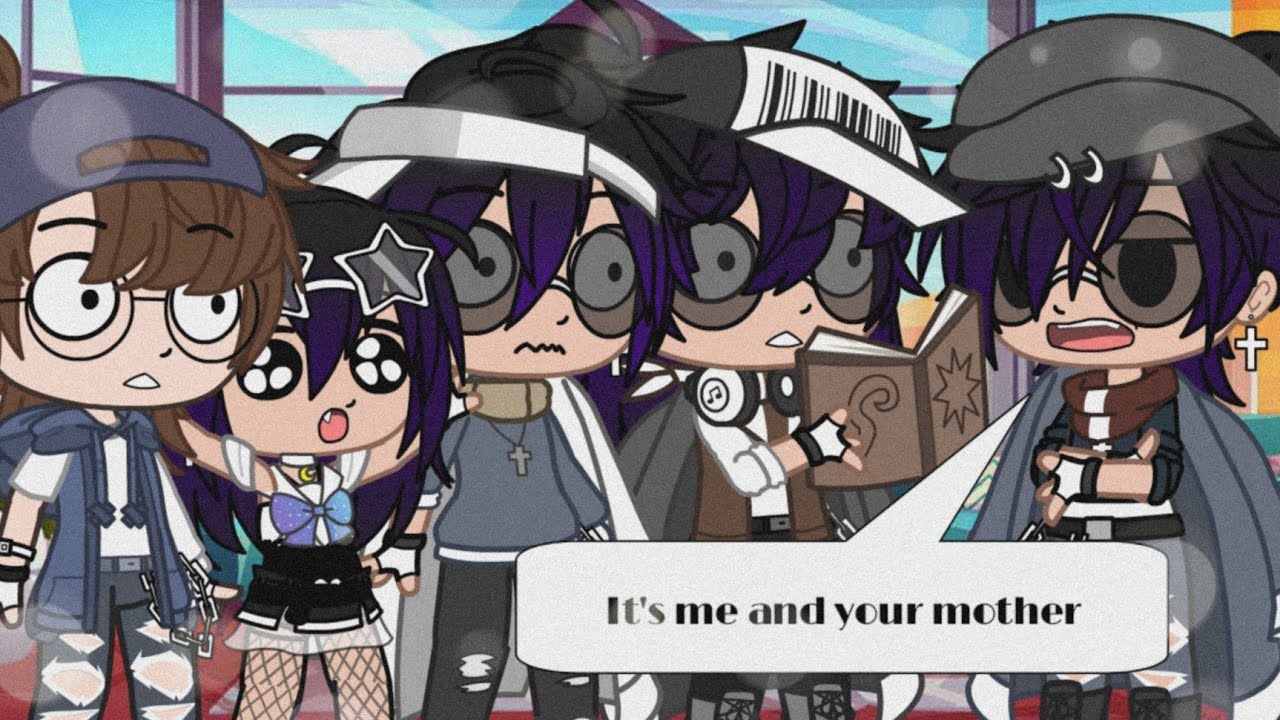Yearbook Meme || Ft. Haversen and Easton Family || Vea Gacha || Gacha Club