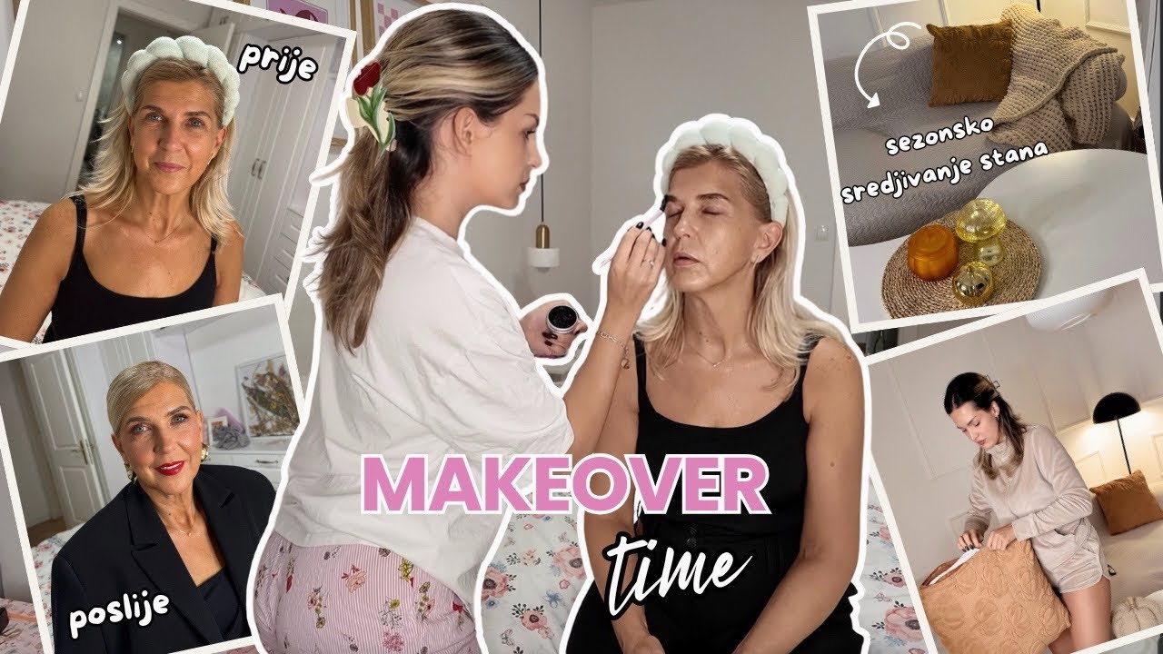 weekly vlog | jesenji MAKEOVER MAMITE & STANA 🤎