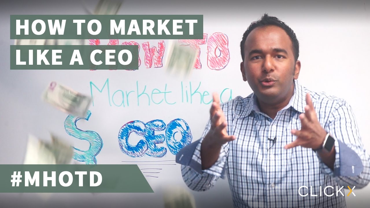 How To Market Like A CEO | Marketing Hack of the Day by Solomon Thimothy