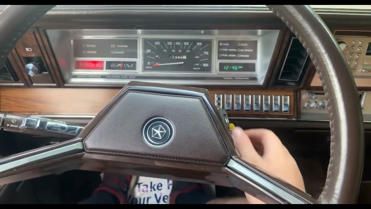 1983 Chrysler LeBaron demo