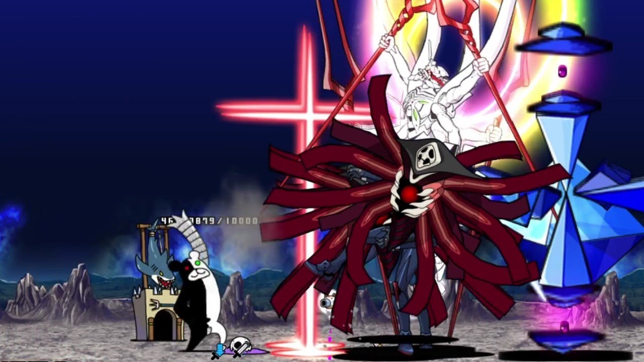 the battle cat but i use enemies (EVA)