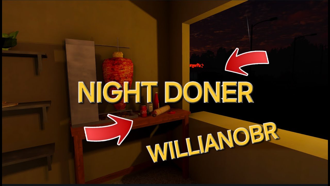 TRABALHEI EM UM RESTAURANTE ASSOMBRADO!!!! ( NIGHT DONER)
