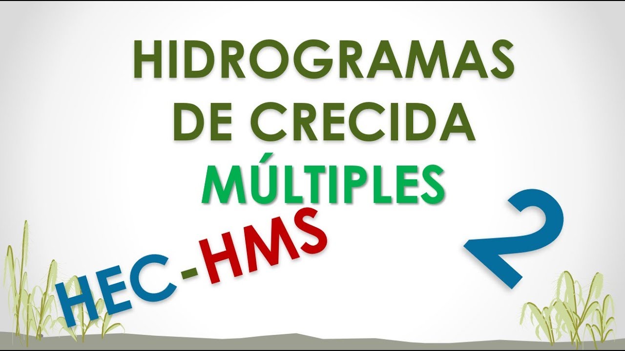 Hidrogramas de crecida - MULTIPLES - HEC HMS