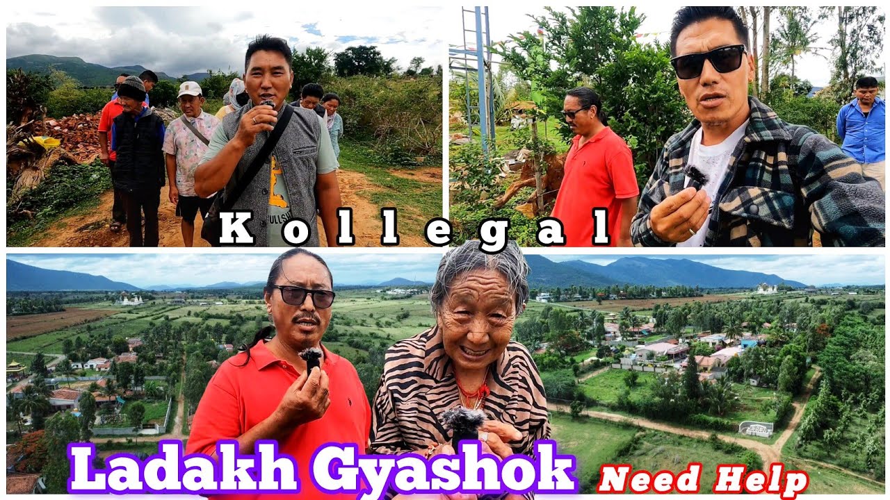 Ladakh Gyasho  Kollegal || Need Help 🙏P Village  Project || Tibetan YouTuber || Tibetan Vlogger