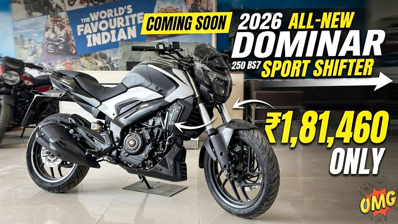 2026 Bajaj Dominar 250 Quick Shifter Update &mdash; First Ride Review + Performance Test🔥