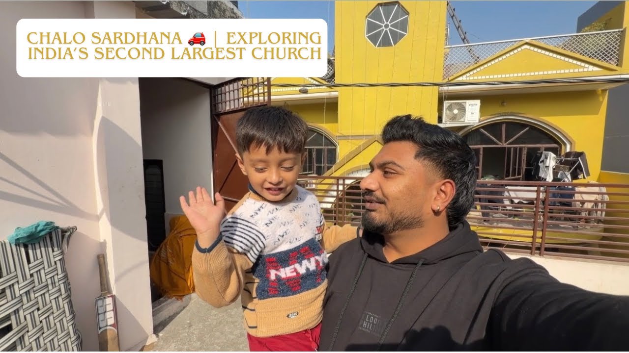 Chalo Sardhana 🚗 | Exploring India’s Second Largest Church