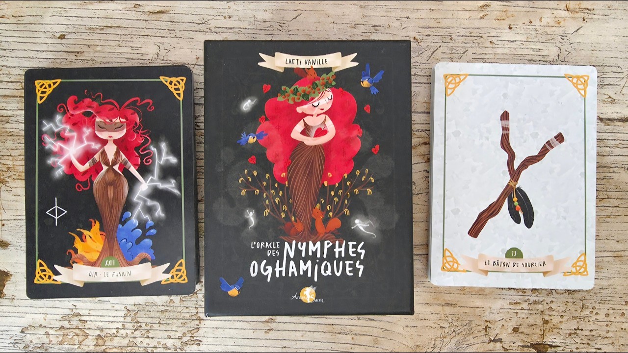 AVANT PREMIERE L'Oracle des Nymphes Oghamiques ‐ Laeti Vanille