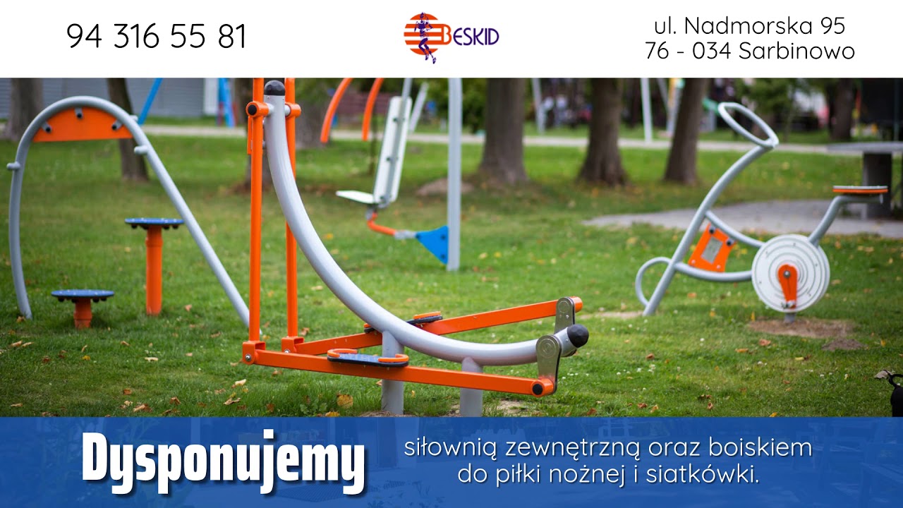 Wczasy nad morzem Sarbinowo Ośrodek Wypoczynkowo-Rehabilitacyjny Beskid
