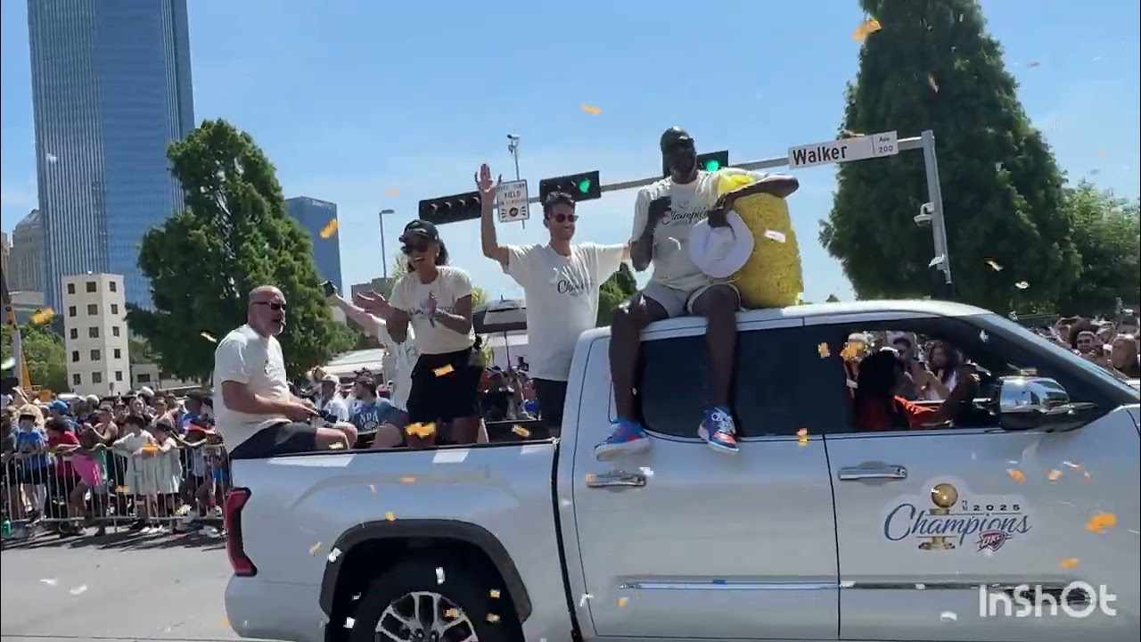 OKC Thunder NBA Champion 2025 parade