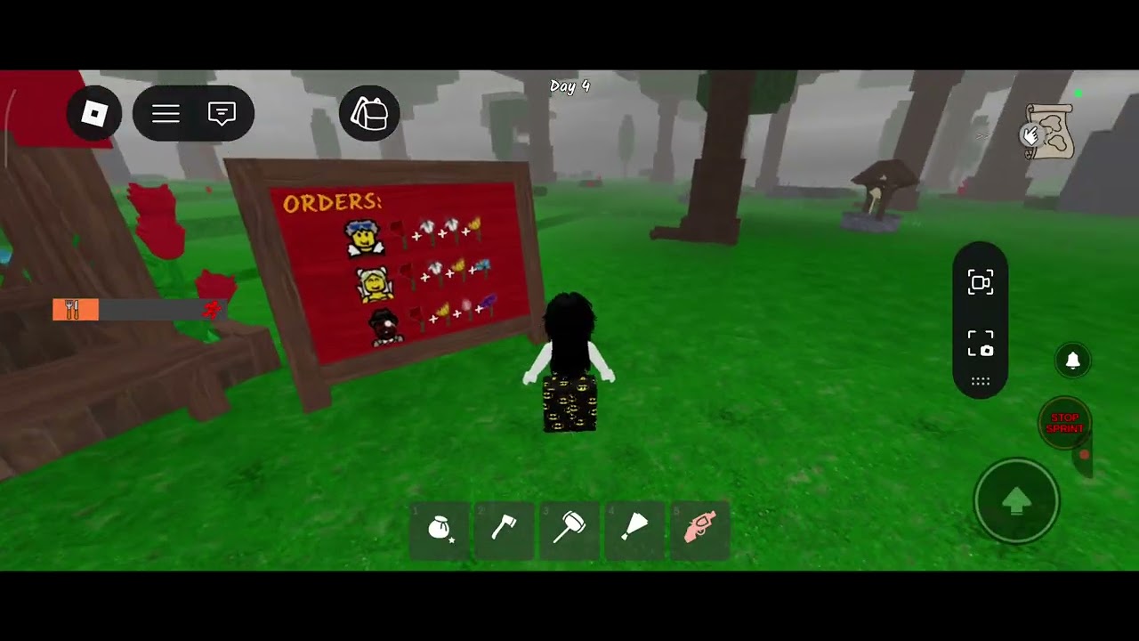 99 nights in the forest with my cousin #roblox #99nightintheforest #gaming 