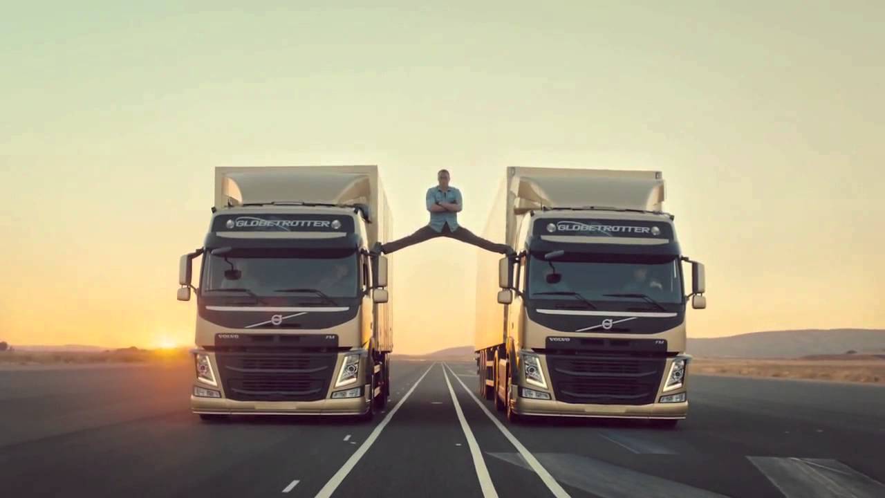 Volvo Trucks - The Epic Split feat. Van Damme (рус)