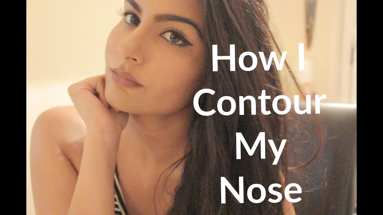 HOW I CONTOUR MY NOSE ||Indian Beauty Guru||