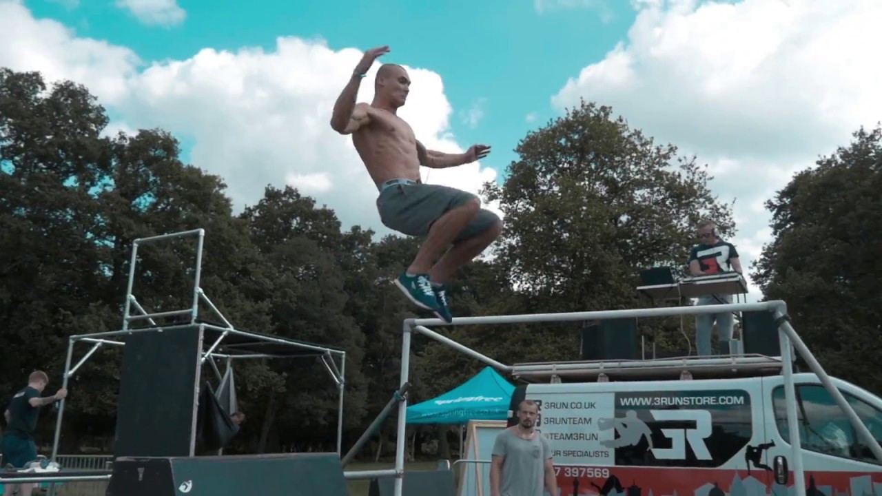 UK Jump Off Parkour Competition & 3RUN Family Jam 2017