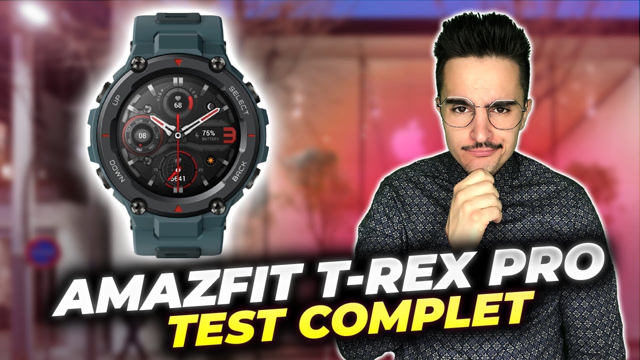 AMAZFIT T-REX PRO : Le test complet de la montre robuste sport d'Amazfit ⌚⚡⌚ Meilleure smartwatch ?