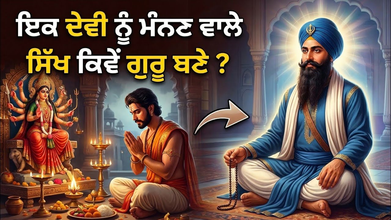 1 ਦੇਵੀ ਨੂੰ ਮੰਨਣ ਵਾਲਾ ਕਿਵੇਂ ਗੁਰੂ ਬਣਿਆ? || Guru Nanak Dev Ji || Guru Angad Dev Ji Sakhi