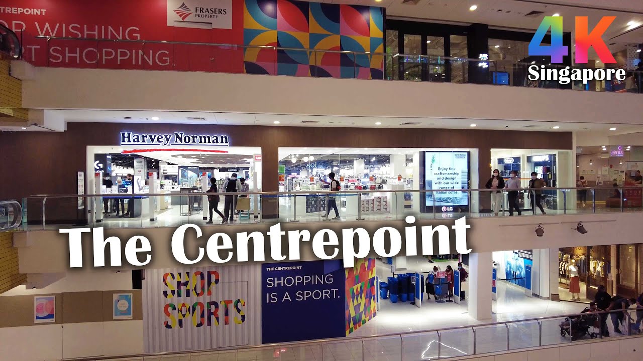 Singapore The Centrepoint Shopping Mall Walking Tour - 先得坊购物中心 April 2021