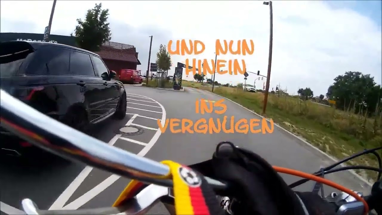Van Raam Easy Rider:  kleine Stärkung beim McDrive