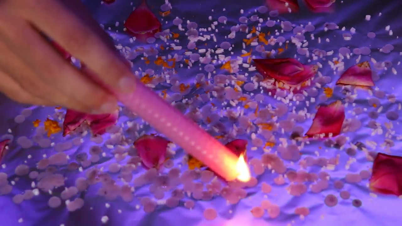 Cleansing Your Energy Ritual Using Candle Wax (ASMR)