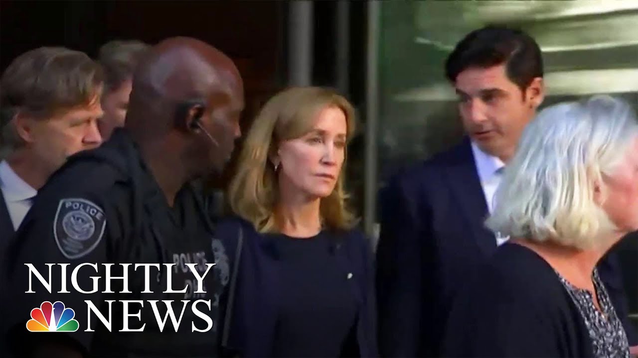 Felicity Huffman&rsquo;s 14-Day Prison Sentence Sparks Debate | NBC Nightly News