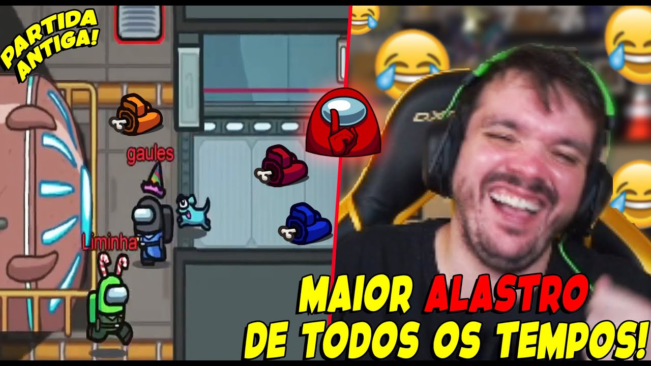 GAU E LIMINHA FIZERAM A PARTIDA MAIS ENGRAÇADA DE TODOS OS TEMPOS NO AMONG US!