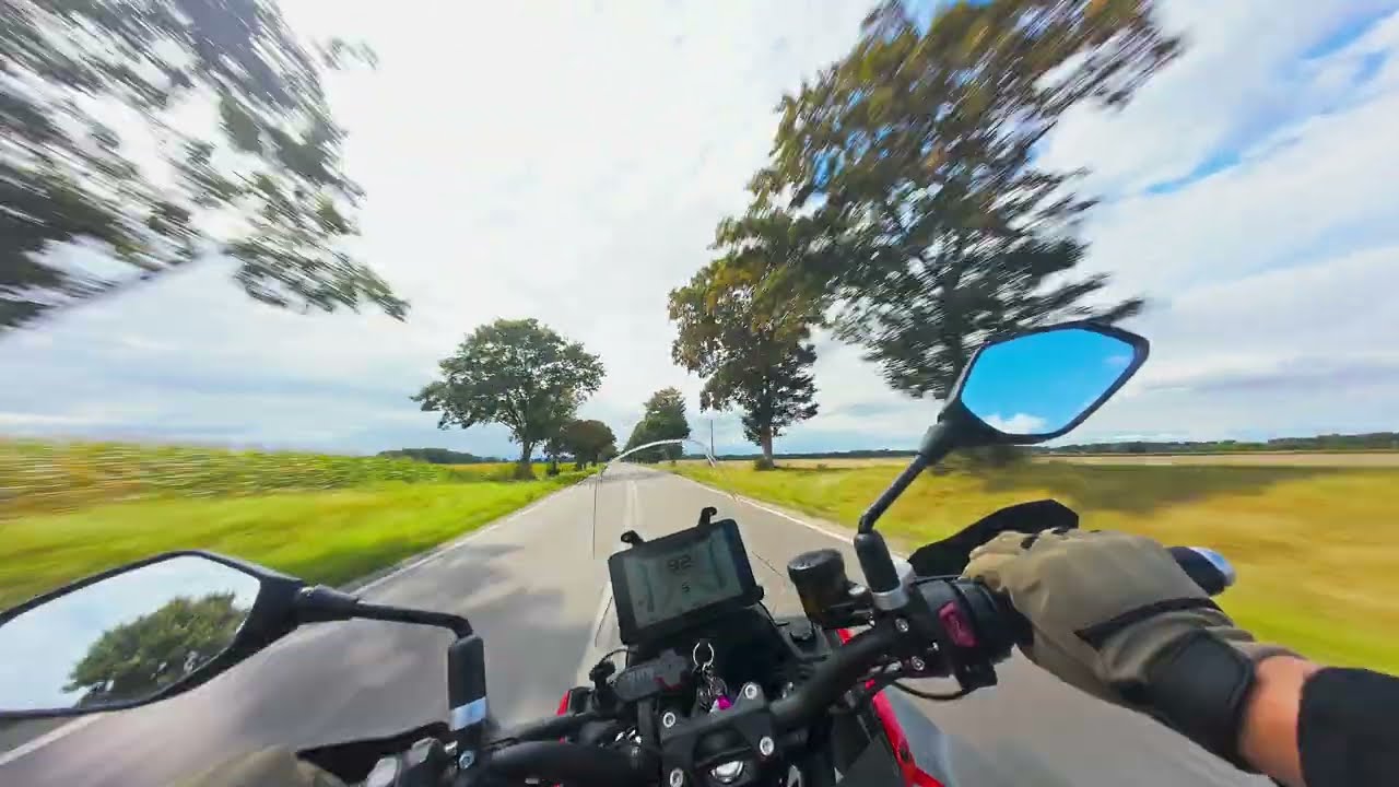Poland Backroads POV Ride |  QJ Motor SRT 600SX