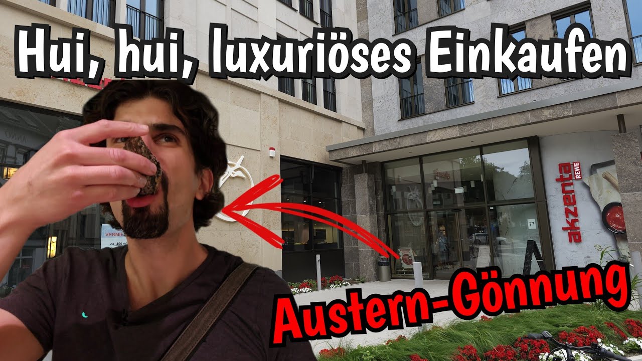 Einkaufen im edlen Akzenta Supermarkt am Phönixsee Dortmund Hörde