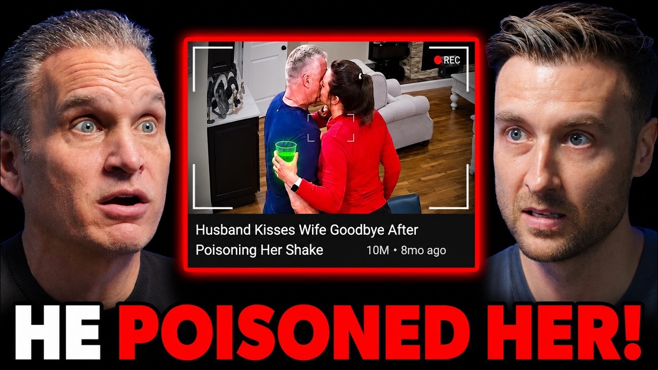 Husband Kisses Wife Goodbye After Poisoning Her Drink