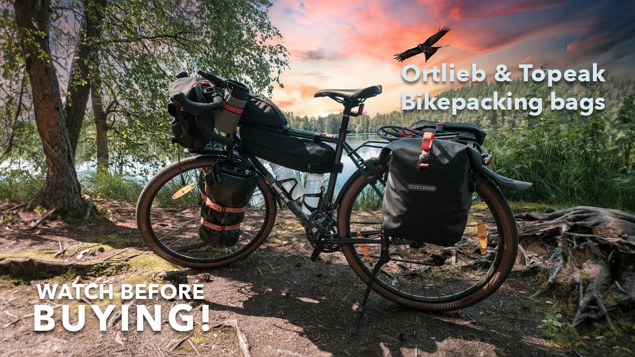 Bikepacking laukut esittelyssä || Ortlieb & Topeak