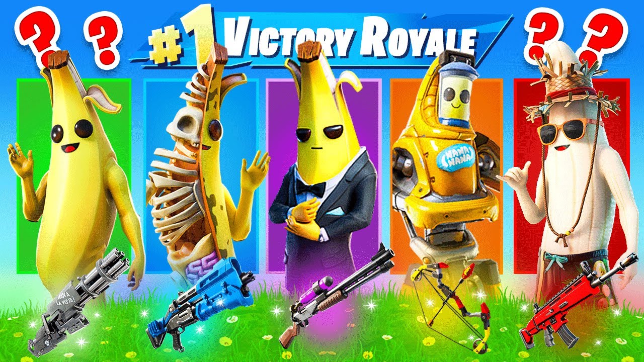 The *RANDOM* PEELY SKIN Challenge in Fortnite