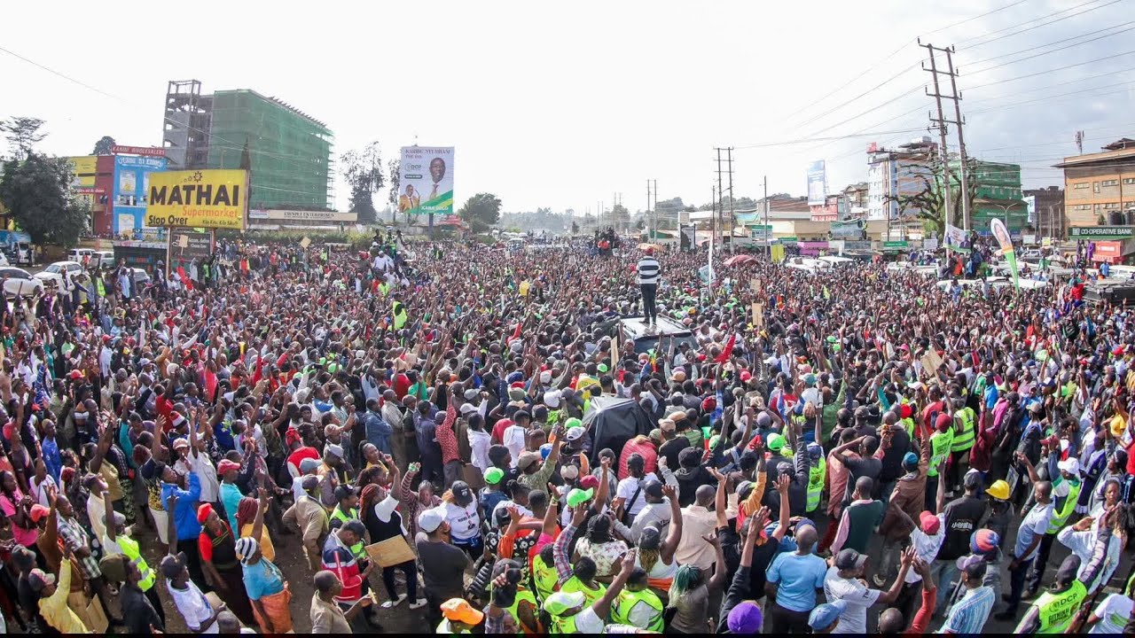 RUTO NEVER EXPECTED THIS🔥 GACHAGUA AND HIS TROOPS ATTACKING RUTO' AT NAKURU BADLY